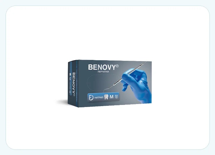 Перчатки BENOVY Dental Formula